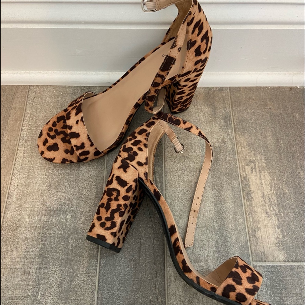cheetah print high heels 🐆